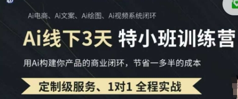 AI实操培训第20-21期线下，0基础保姆级教程，3月最新整理，企业获客、降本增效、打造超级个体-秒懂